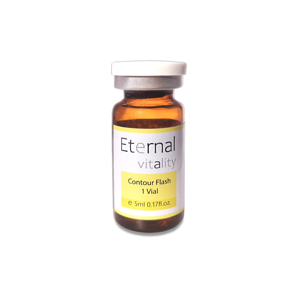 Vial Contour Flash – Tratamiento para Contorno de Ojos con Péptidos, Ácido Hialurónico y Cafeína, 5 ml