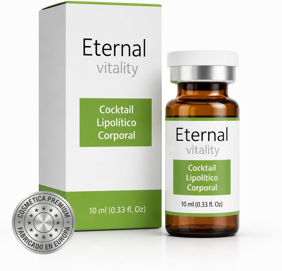 Vial Corporal Estimulante con Cafeína y L-Carnitina – 5 ml