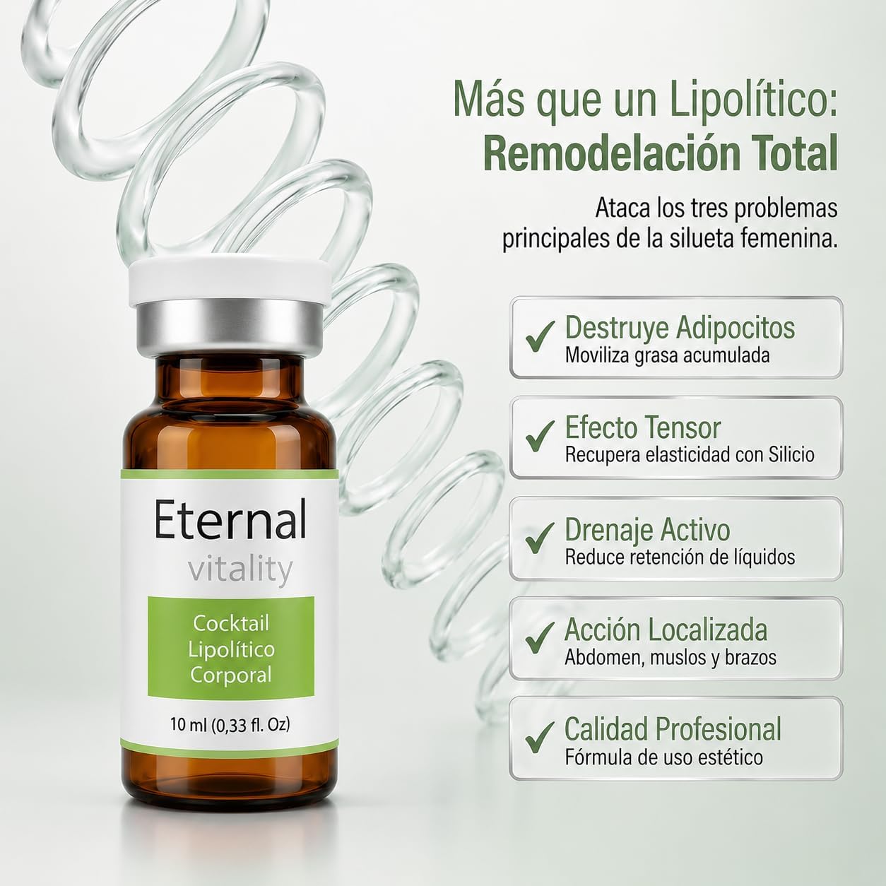 Vial Corporal Estimulante con Cafeína y L-Carnitina – 5 ml