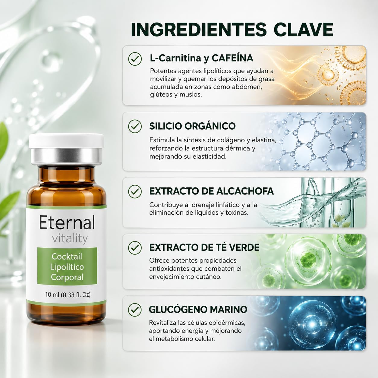 Vial Corporal Estimulante con Cafeína y L-Carnitina – 5 ml